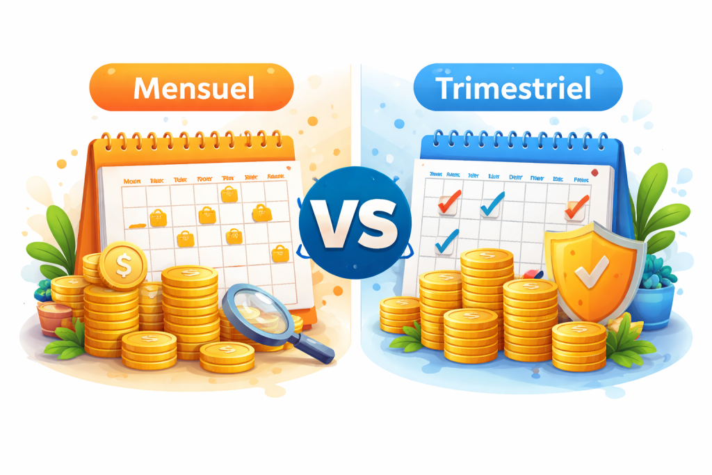 comparaison dividendes mensuels vs trimestriels pour générer des revenus passifs